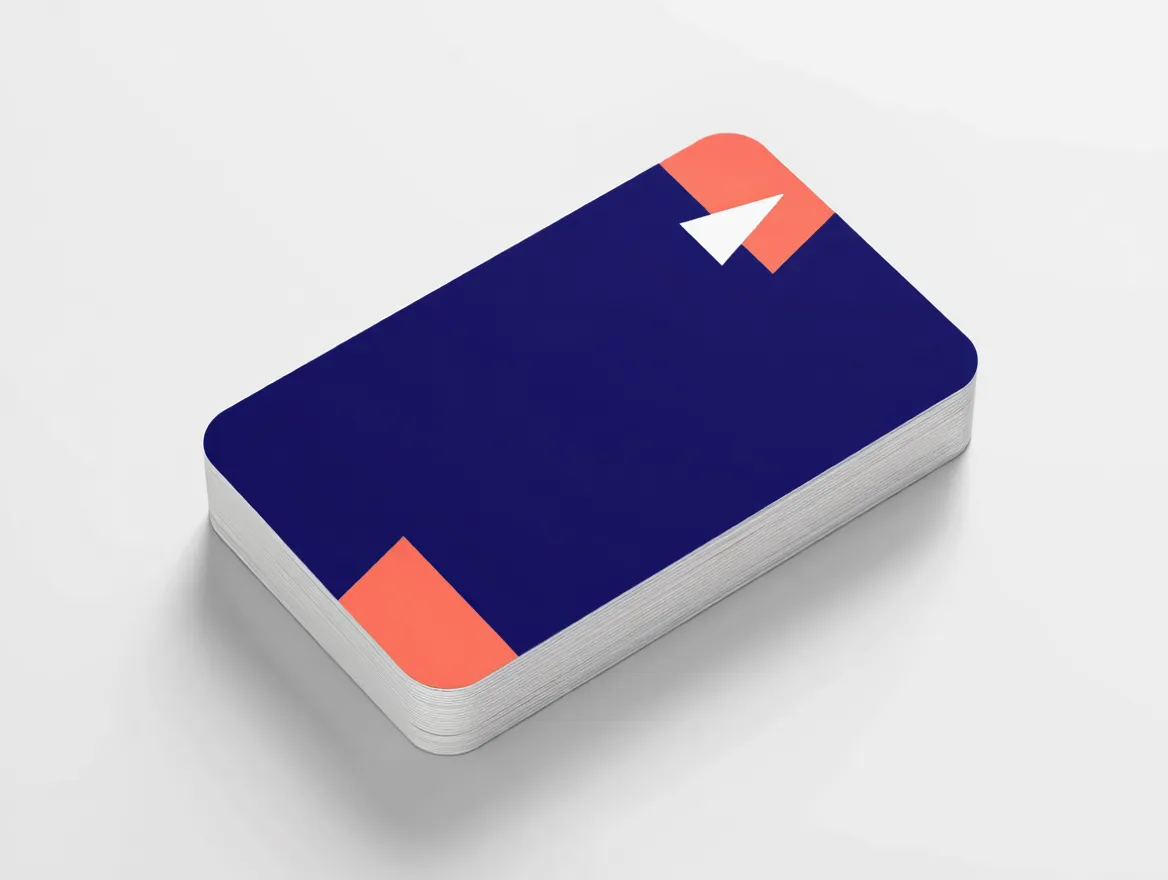 Custom visitekaartjes ontwerp